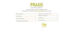 Desktop Screenshot of praxis-am-kreuzberg.de