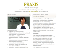Tablet Screenshot of praxis-am-kreuzberg.de